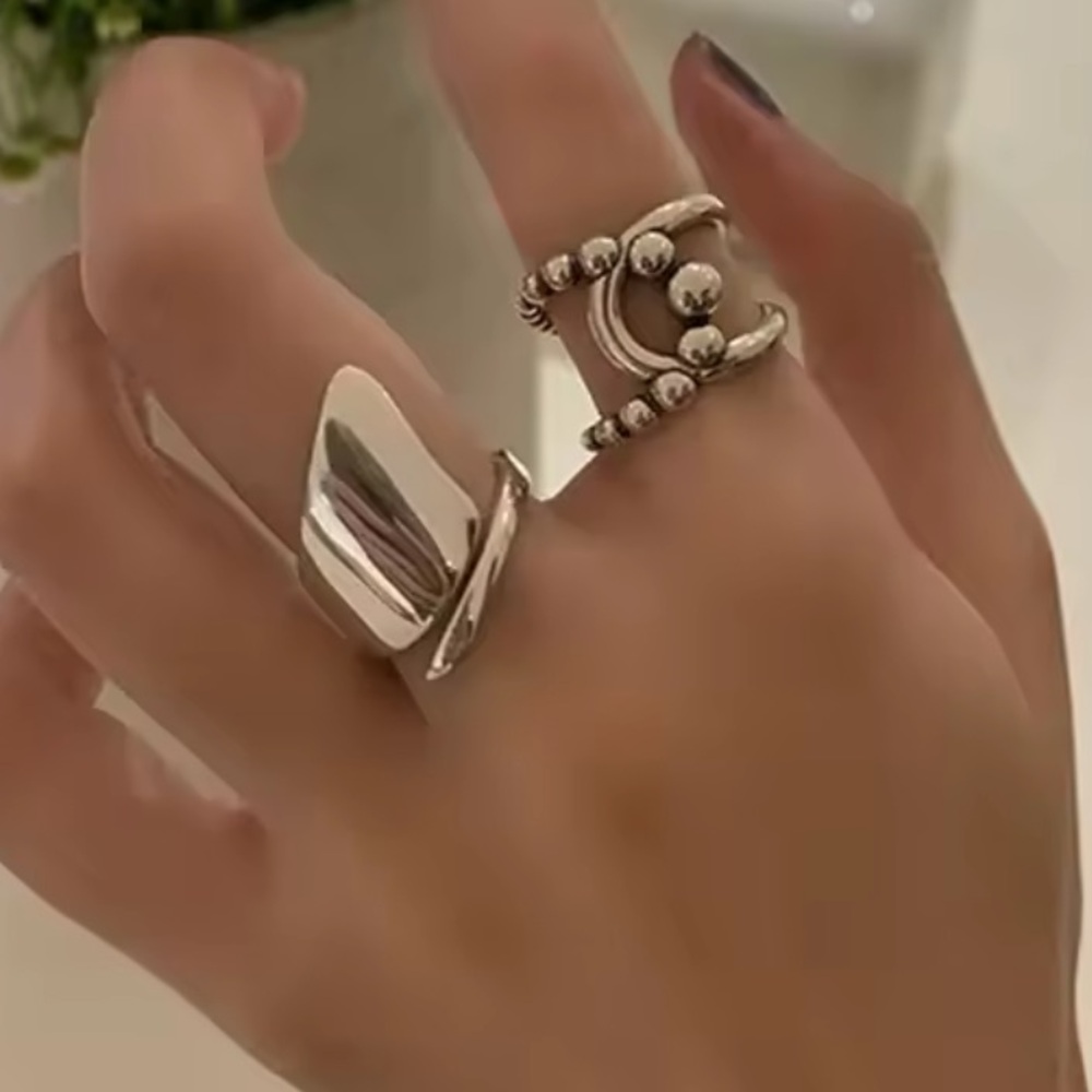 Polished Wrap Ring | 925 Sterling Silver Adjustable - Picture 14 of 15